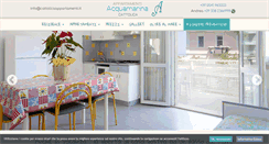 Desktop Screenshot of cattolicaappartamenti.it